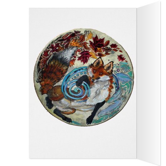 Autumn Spiral Fox (Inside (Left))