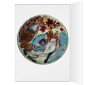 Autumn Spiral Fox Cards (Inside (Left))