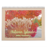 &quot;autumn Splendor&quot; 12 Month 2024 Calendar at Zazzle