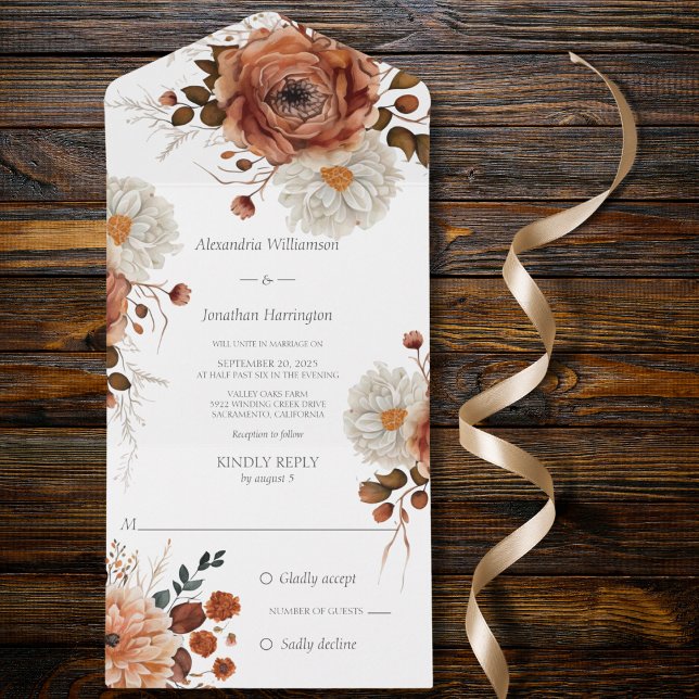 Autumn Splendor  All In One Invitation (Creator Uploaded)