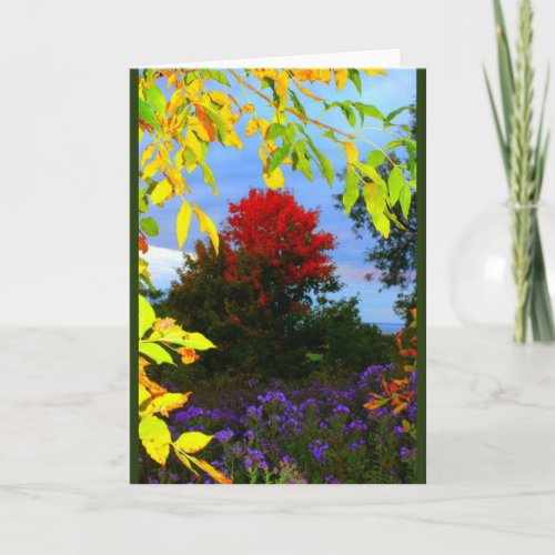 Autumn Splendor Any Occasion Card