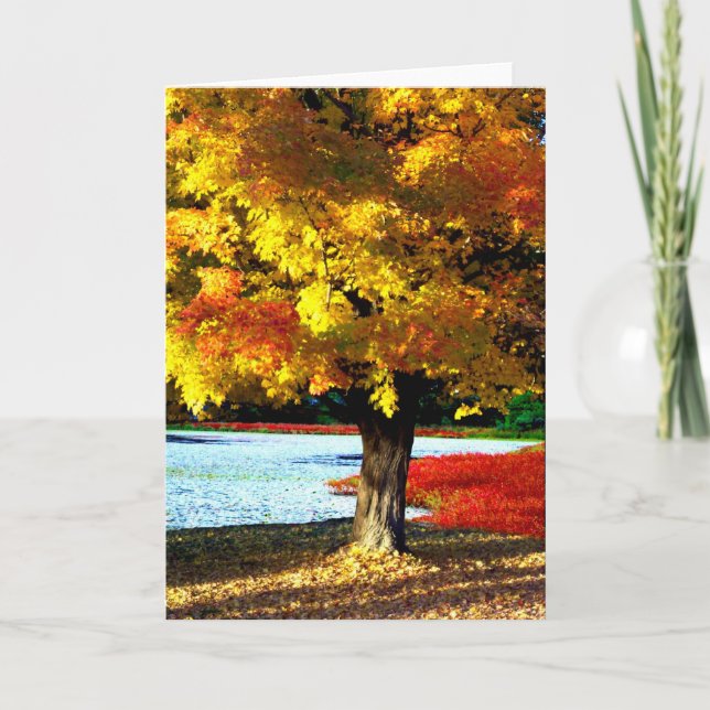 Autumn Splendor Card (Front)