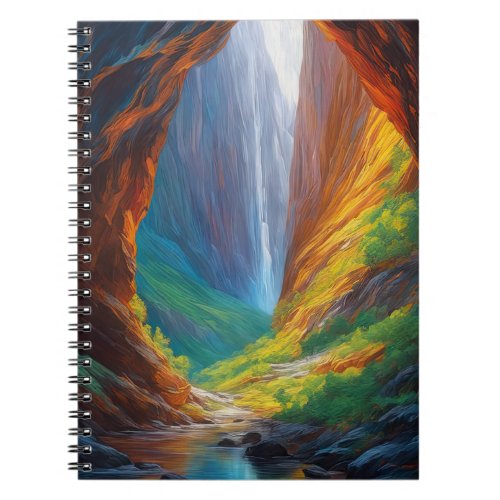 Autumn Splendor Flora_Adorned Canyon Notebook