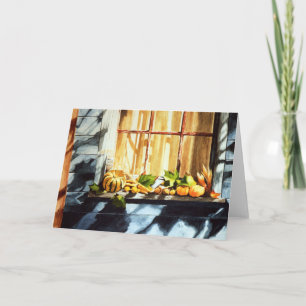 Autumn Splendor Holiday Card