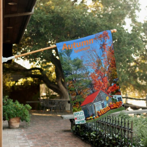 Autumn Splendor House Flag