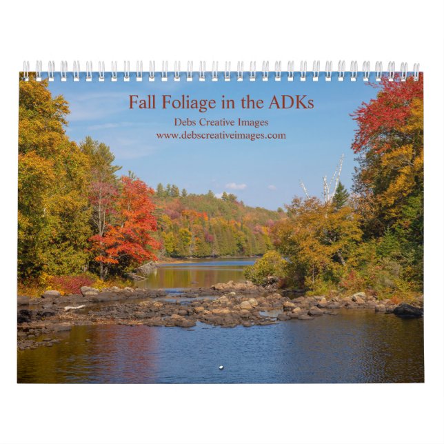 Autumn Splendor in the Adirondacks 2026 Calendar (Cover)