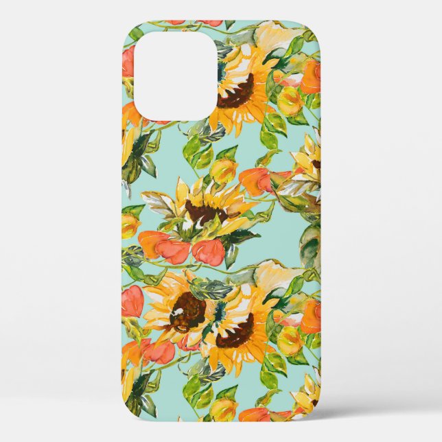 Autumn Splendor: Seamless Nature Pattern Case-Mate iPhone Case (Back)