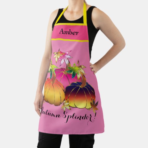 Autumn Splendor Whimsical Apron