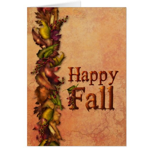 Autumn Splendour Cards (Front)
