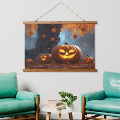 Autumn Spooky Vibes  Hanging Tapestry