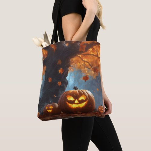 Autumn Spooky Vibes  Tote Bag