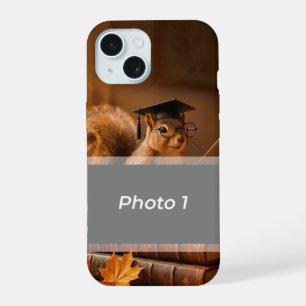 Autumn Squirrel Back to School Teacher iPhone Case