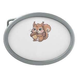 autumn squirrel Classic T-Shirt Belt Buckle