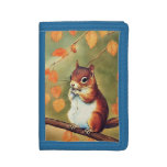 Autumn Squirrel Photo Wallet