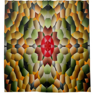 Autumn Star.... Shower Curtain