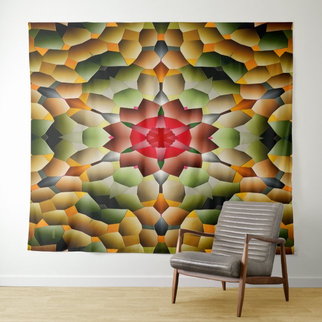 Autumn Star.... Tapestry (In Situ (Horizontal))