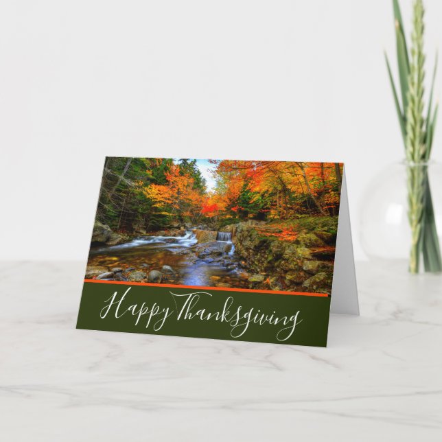 Autumn stream card (Front)