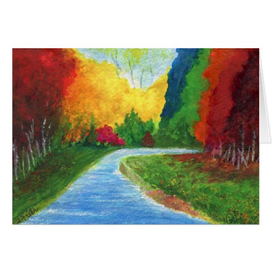 Autumn Stream Cards (Front Horizontal)