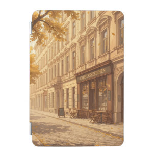 Autumn Street Scene with Books iPad Mini Cover