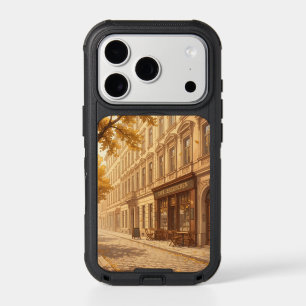 Autumn Street Scene with Books iPhone 17 Pro Case