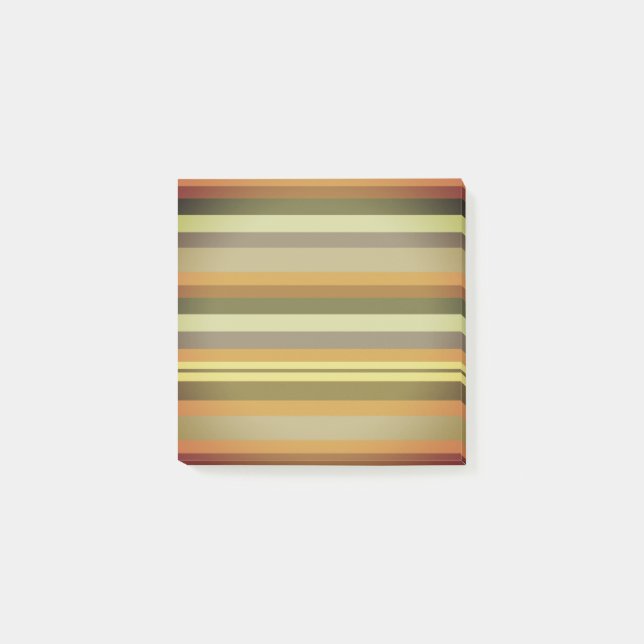 Autumn Stripes Art Notes (Front)