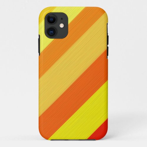 Autumn Stripes iPhone 11 Case