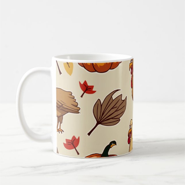  autumn style mug (Left)