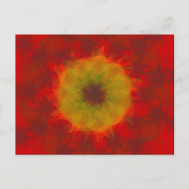 autumn sun postcard (Front)