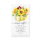 Autumn Sunflower Pumpkin Baby Shower Diaper Raffle