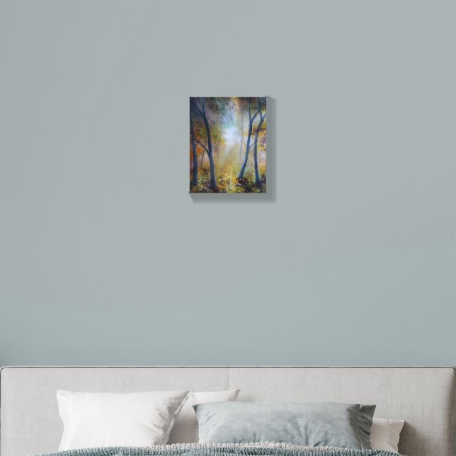 Autumn Sunlight Canvas Photo Tile (Bedroom)