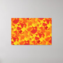 Autumn sunny shiny leaves design