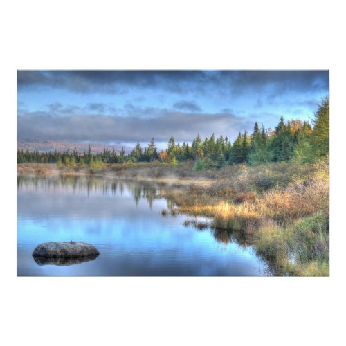 Autumn Sunrise at Moosehead Lake Maine Photo Print