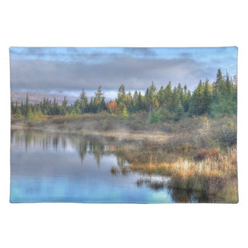 Autumn Sunrise at Moosehead Lake Maine Placemat