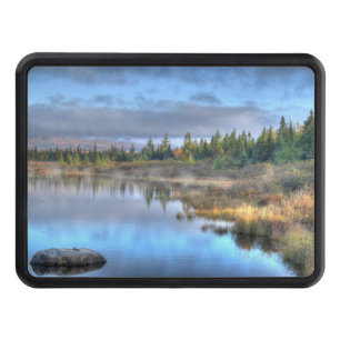 Autumn Sunrise at Moosehead Lake Maine Trailer Hitch Cover