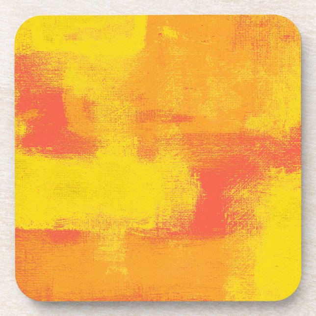 Autumn Sunrise Beverage Coaster (Front)