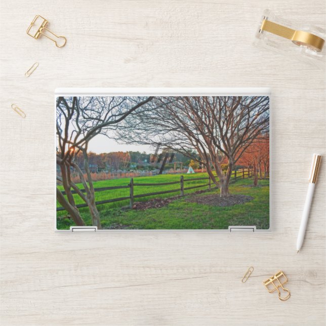 Autumn Sunset by Shirley Taylor HP Laptop Skin (Desk)