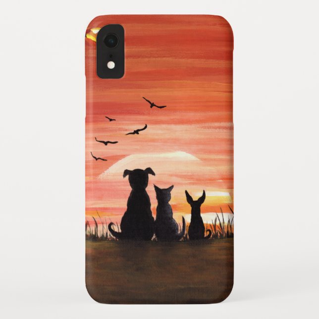 Autumn Sunset Case-Mate iPhone Case (Back)