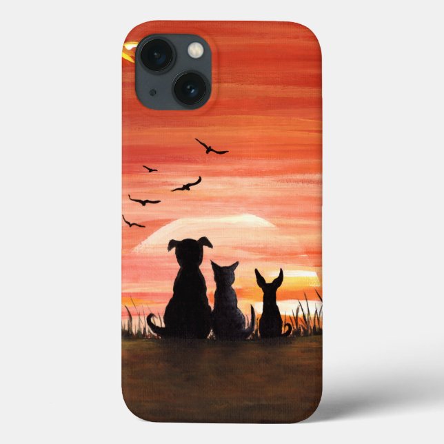 Autumn Sunset Case-Mate iPhone Case (Back)