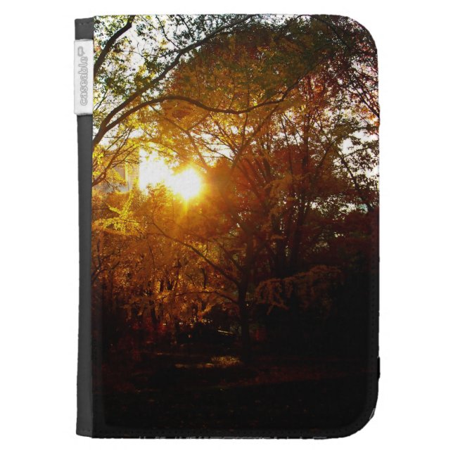 Autumn Sunset Cases For The Kindle (Front)