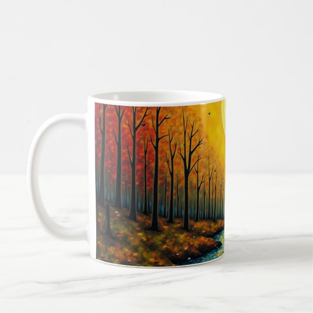Autumn Sunset Coffee Mug (Left)
