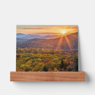 Autumn Sunset from Beacon Heights Picture Ledge