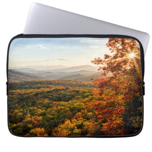 Autumn Sunset  North Carolina Laptop Sleeve