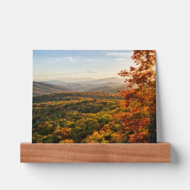 Autumn Sunset | North Carolina Picture Ledge (Front)