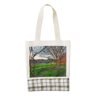 Autumn Sunset Zazzle HEART Tote Bag