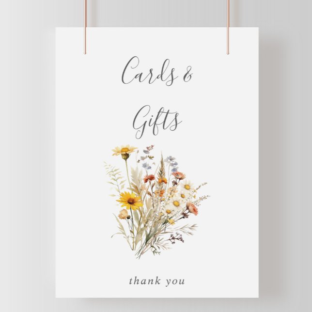 Autumn Sunshine Wildflower Cards and Gifts  Poster (Creator Uploaded)
