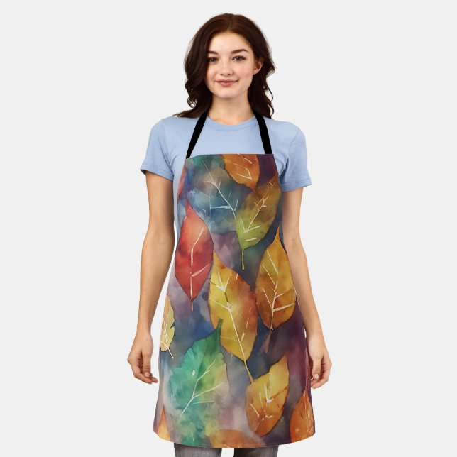 Autumn Symphony of Colors Apron (Worn)