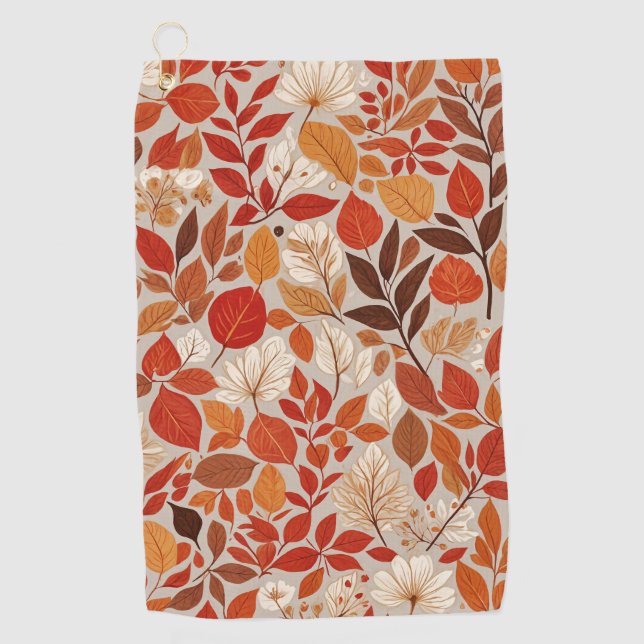 Autumn Tapestry Golf Towel (Front)