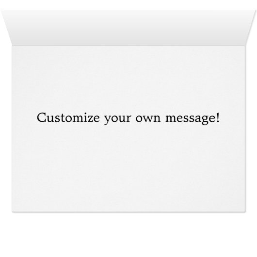 Autumn Tea Party Greeting Card (Inside Horizontal (Bottom))