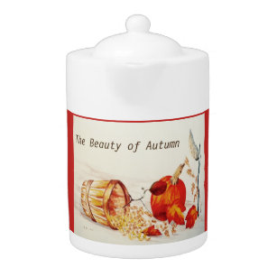 Autumn Tea Pot