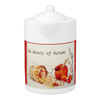 Autumn Tea Pot